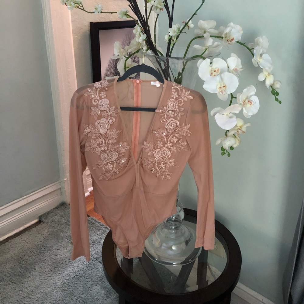 Sheer bodysuit